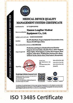 ISO 13485 Certification – BHW Medical Equipment